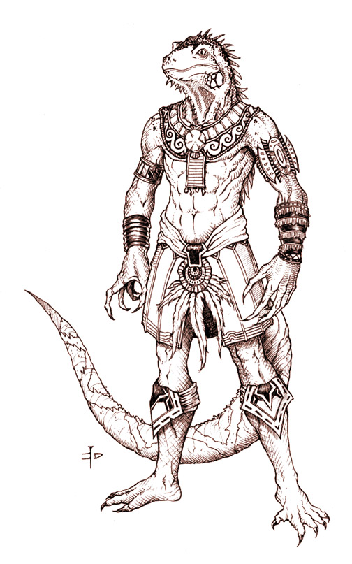 Iguana Warrior