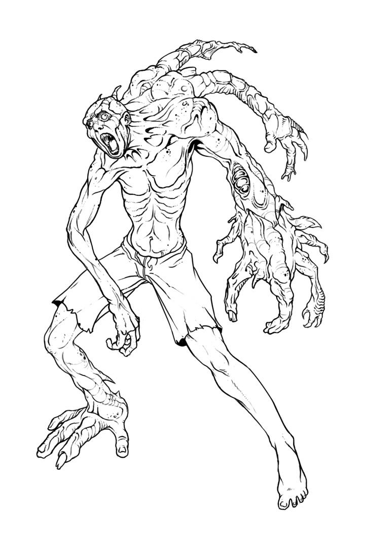 Mutant Line Art... by edcomics on DeviantArt