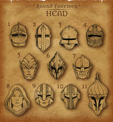 Mythic Legions 2 - Heads
