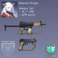 'Diamond Dragon' Weapons |Adopt|NFT