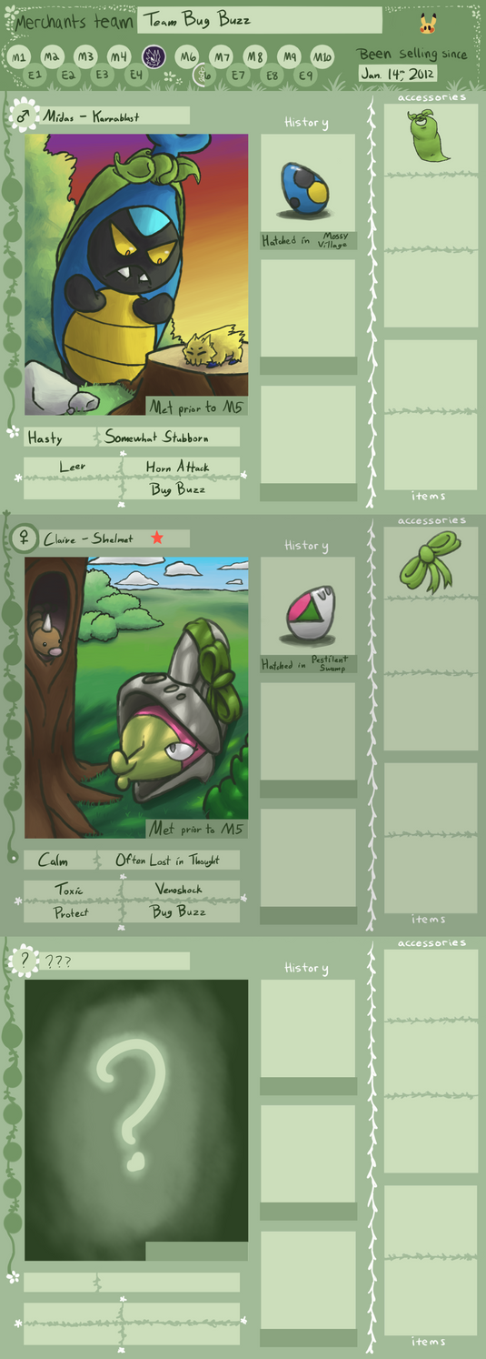 Pmd Bug PMD-E: Team Bug Buzz Arc 2 App. by Erryx on DeviantArt