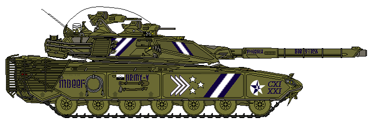 M160A1 in Parade Colors