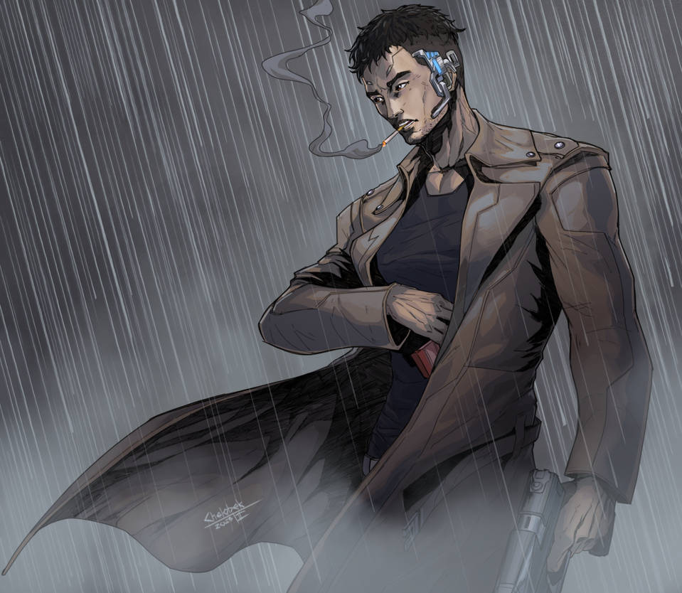 Cyberpunk Detective By Chelobek4 On DeviantArt cyberpunk-detective-by-chelobek4-on-deviantart
