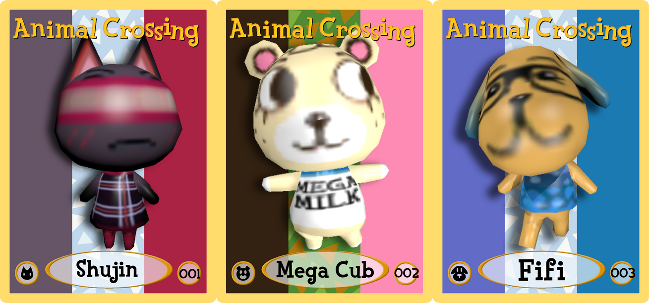 Animalcrossing Ereader Animal Crossing OC e-Reader Cards by sunchipanim on DeviantArt