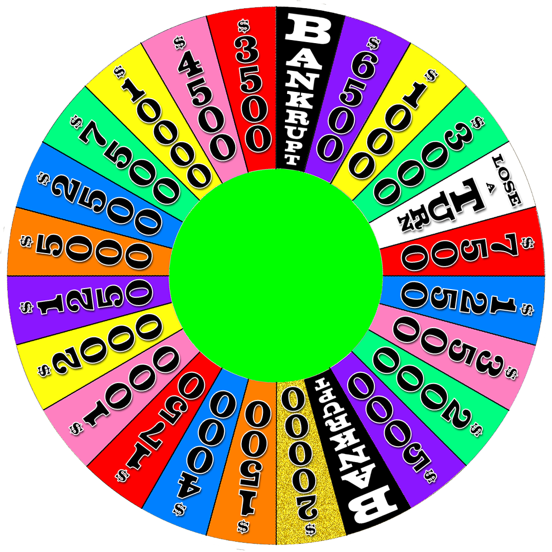Wheel Of Fortune Bonus Game