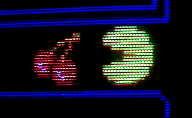 Scanline Computer Screen Close Real CRT scanlines by sanchezdevin123 on DeviantArt