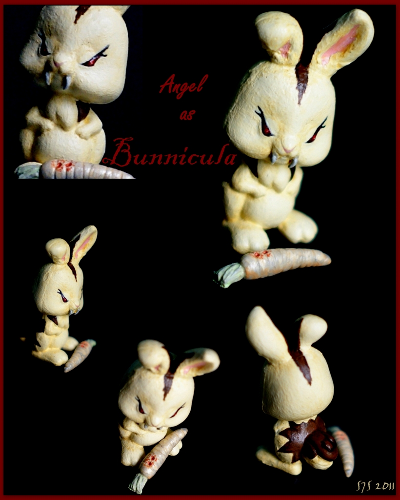 FiMs 'Angel' as BUNNICULA