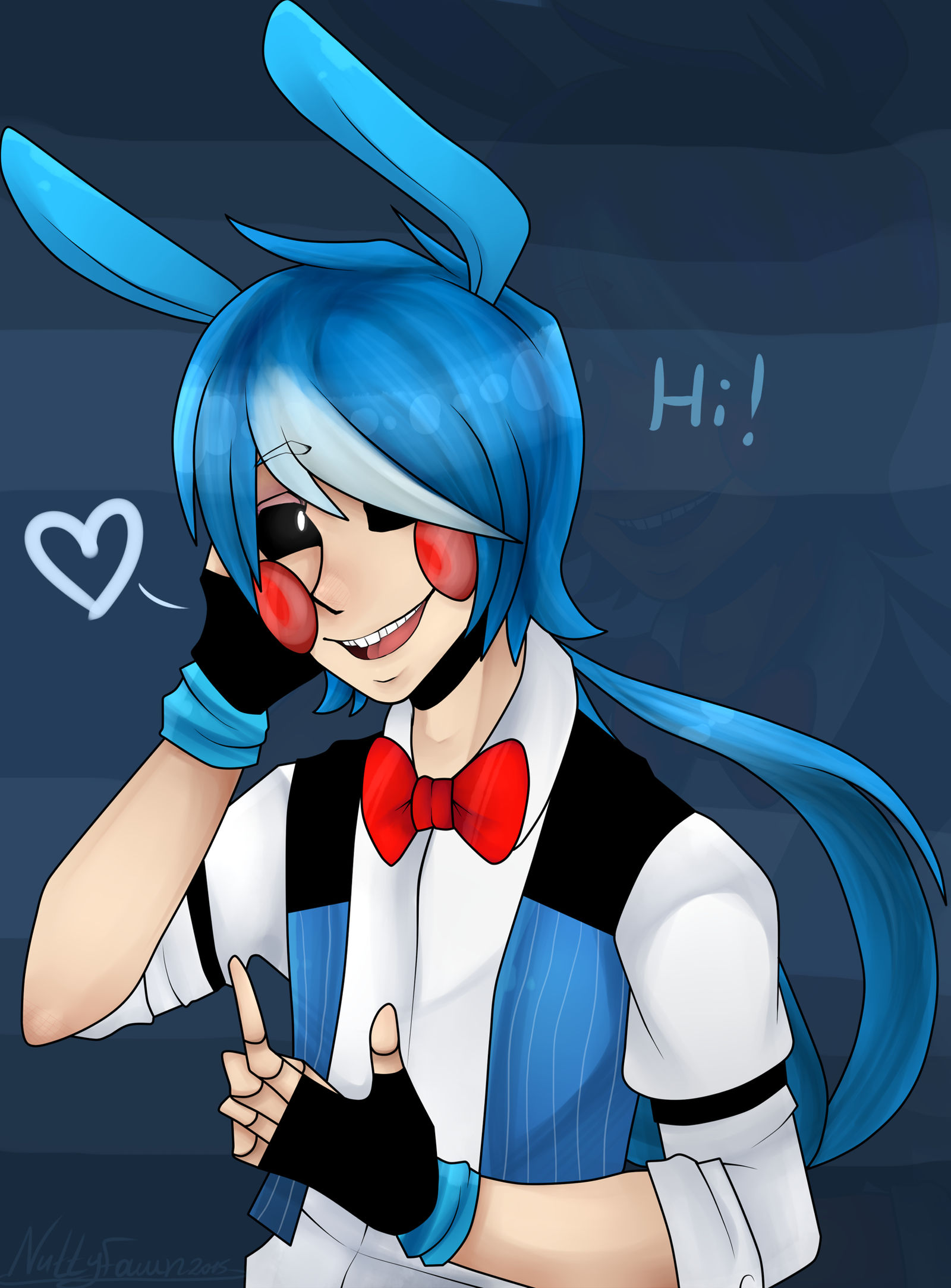 Toy Bonnie by NuttyFawn on DeviantArt