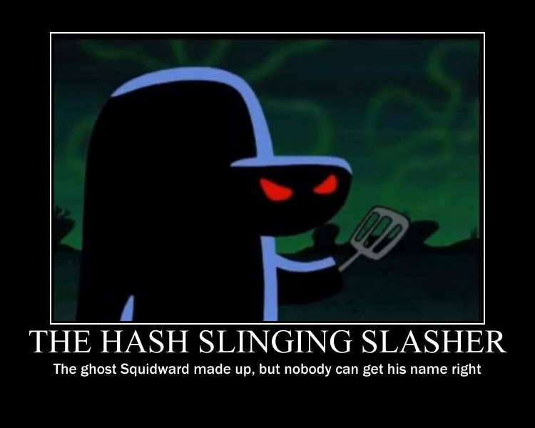 Hash Ringing Slasher The Hash Slinging Slasher Poster by ict1099 on DeviantArt