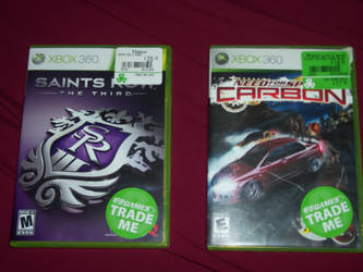 Saints Row The Third and Need For Speed Carbon