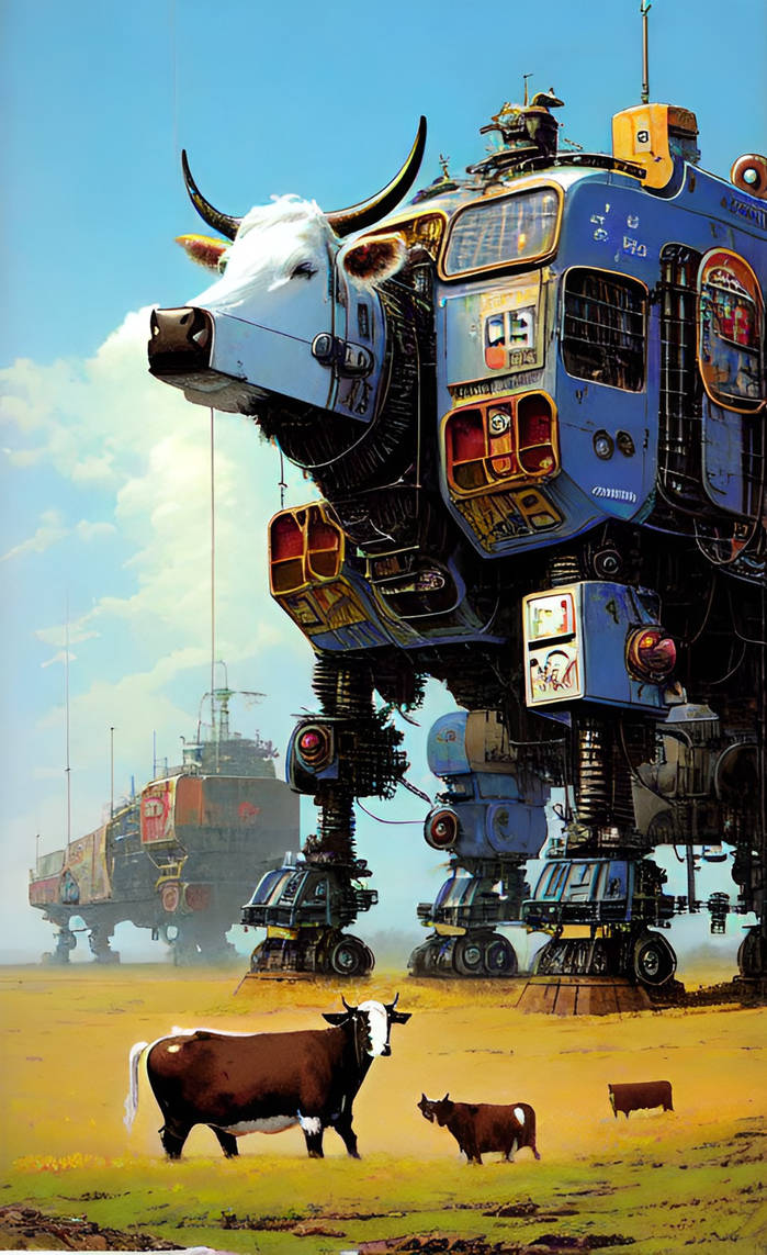 Cow Multiverse Planet of the Cows by Taschentuch on DeviantArt