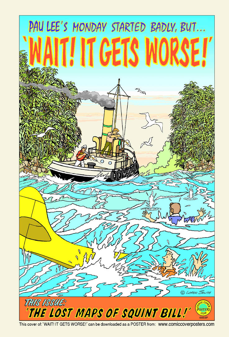 The Lost Maps of Squint Bill by HeinVDMArtist