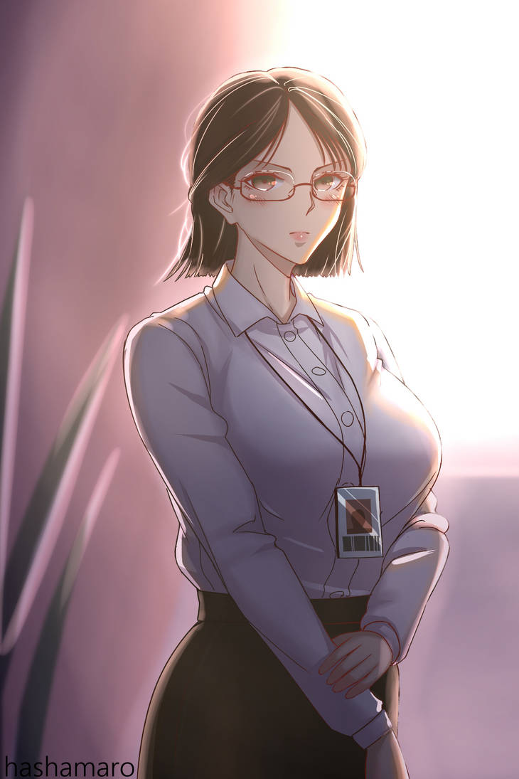 Office Lady by hashamaro on DeviantArt