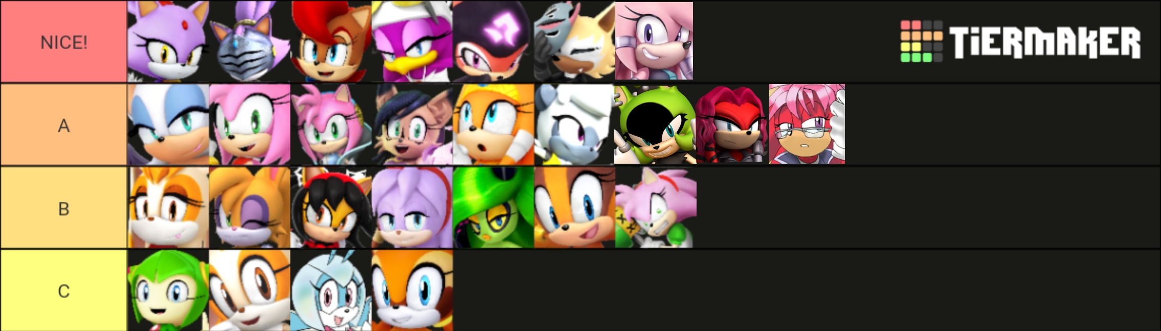 List of female Sonic characters: Who is the most powerful? - Tuko