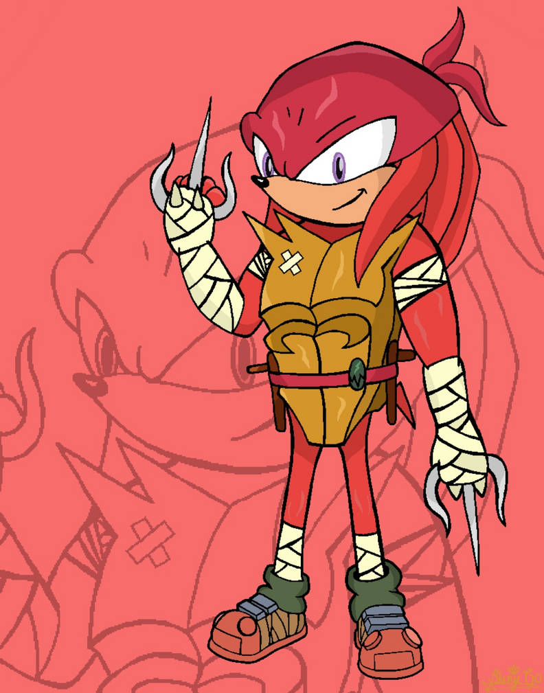 Knuckles Vs Raphael Knuckles as Raphael by LagartoHojaX3 on DeviantArt
