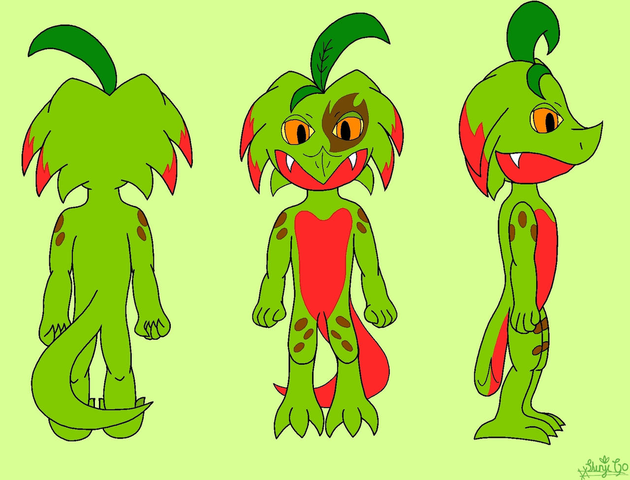 Lizard Oc OC Reference - Tiko-Go the Lizard by LagartoHojaX3 on DeviantArt