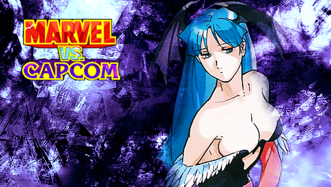 MvC1 Morrigan PSP Wallpaper