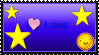 I Love Luna Stamp