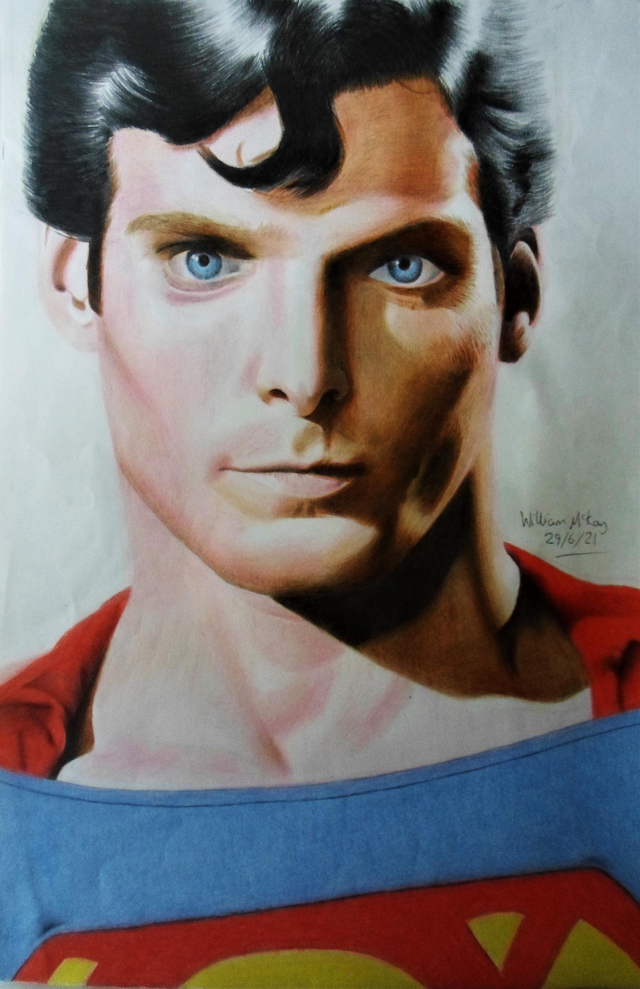 Christopher Reeve/Superman by WilliamMcKay on DeviantArt