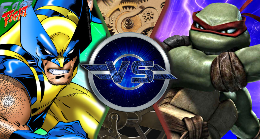 Wolverine Raphael Wolverine Vs Raphael (Marvel Vs TMNT) by Macaulayb123 on DeviantArt