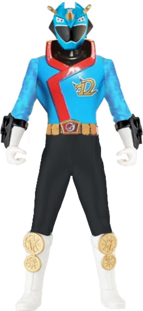 Triceratops Ranger (Go-On Cyan) by Macaulayb123 on DeviantArt