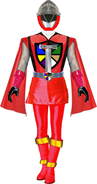 Red Exo-Knight Ranger by Macaulayb123 on DeviantArt