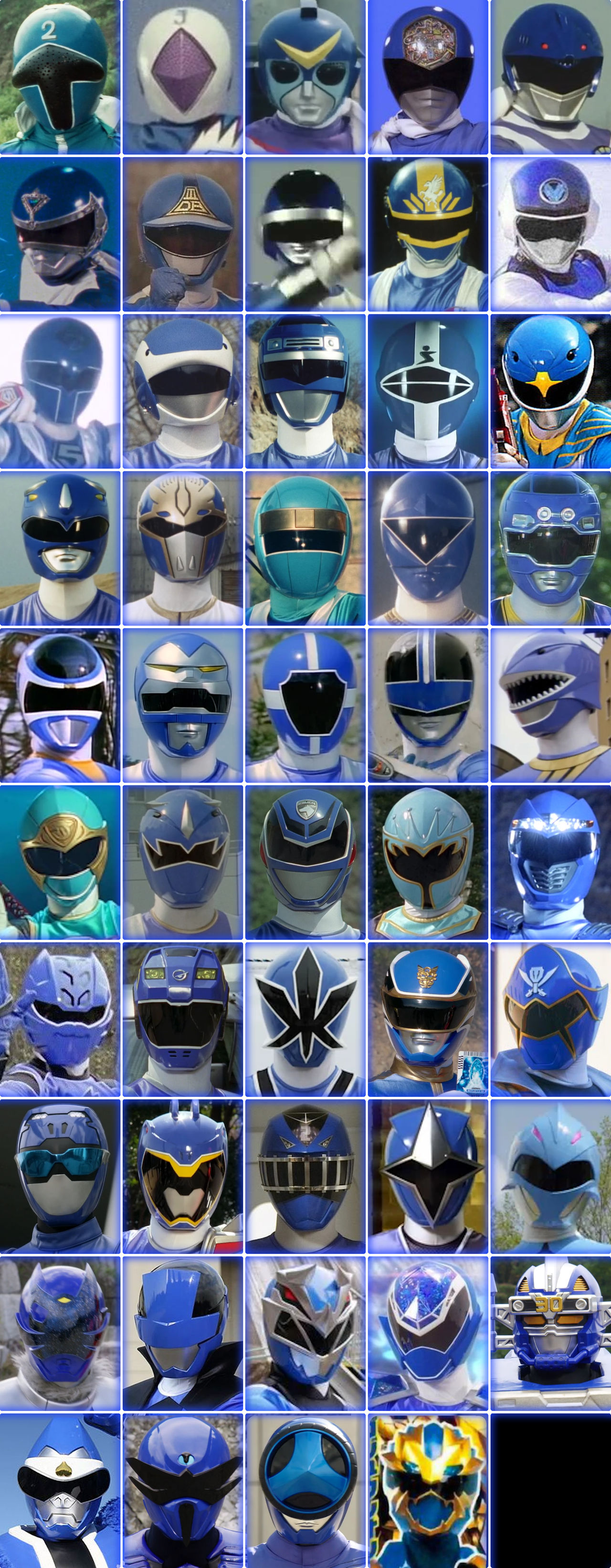 Super Sentai Blue Rangers (Aorenger To GozyuLeon) by Macaulayb123 on ...
