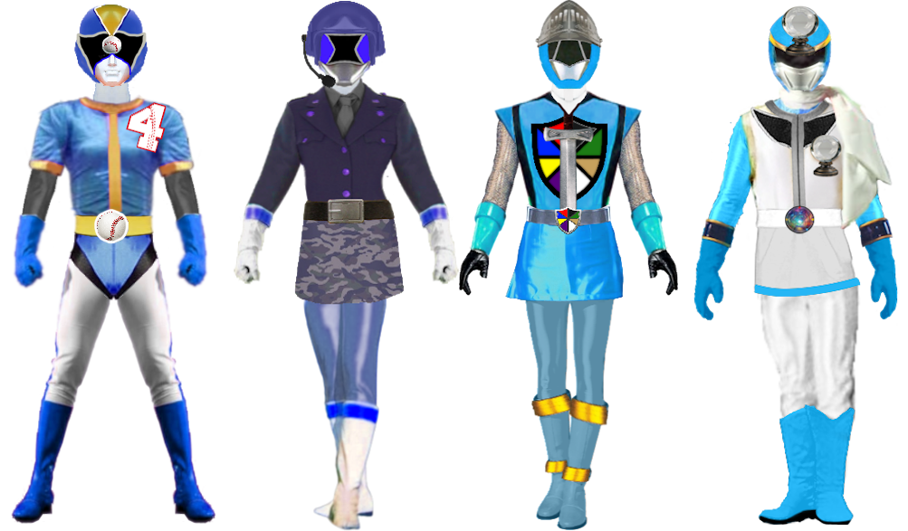 Super Sentai Blue Rangers (My Blue Rangers) by Macaulayb123 on DeviantArt