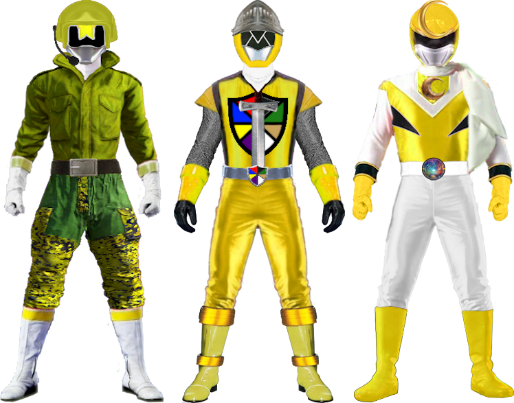 Yellow Ranger Sentry Super Sentai Yellow Rangers (My Yellow Rangers) by Macaulayb123 on ...