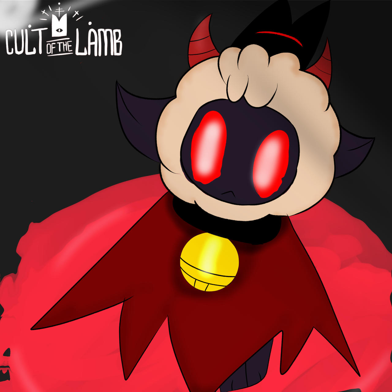 a lambs respite (cult of the lamb) by primarinabreeder on DeviantArt