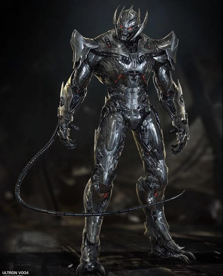 Ultron Thinking Ultron concept art by Indo-drawers on DeviantArt