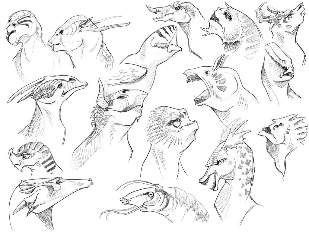 More Creature Sketchies by eychanchan on DeviantArt