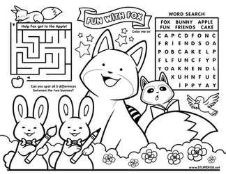 Fun with StupidFox - Placemat