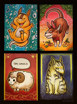 Card Commission Creatures