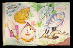 Sketchbook Page Aquarium