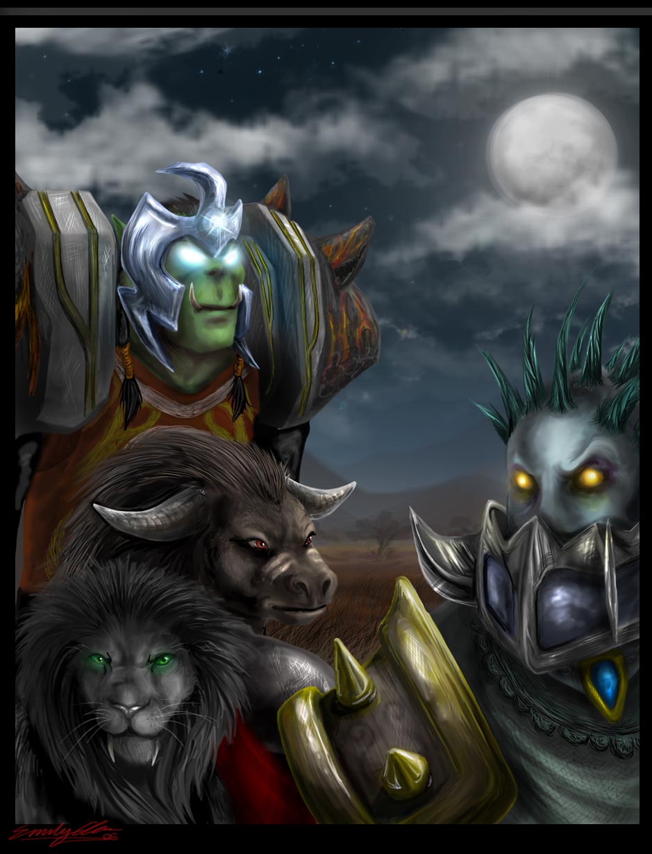 Warcraft Fanart - Horde by eychanchan