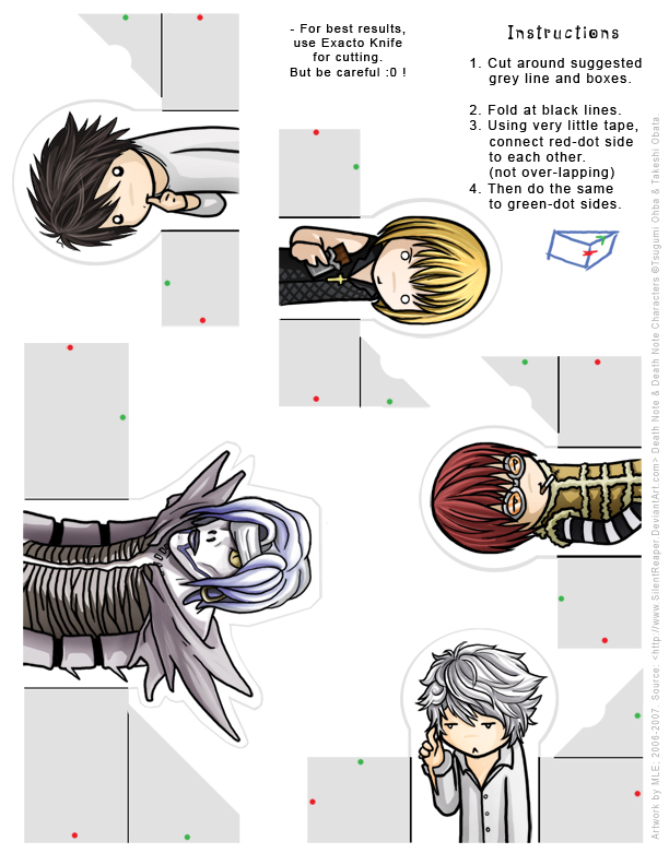 Death Note: FingerPuppet Set 2