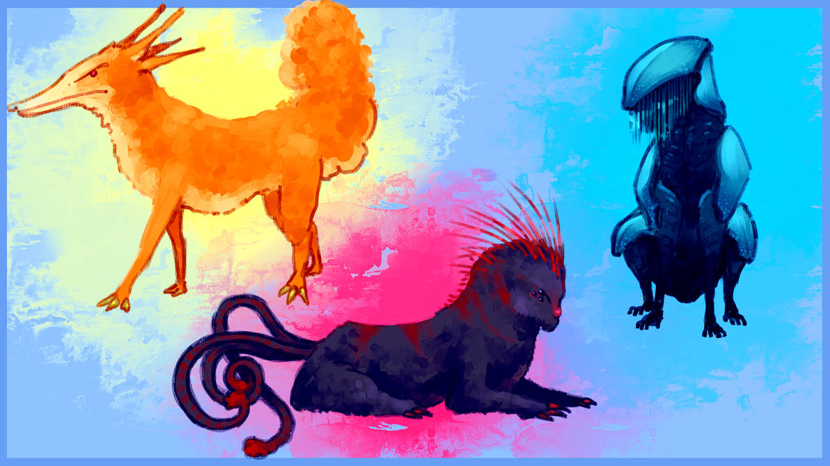 Alien pets by Rdw11 on DeviantArt