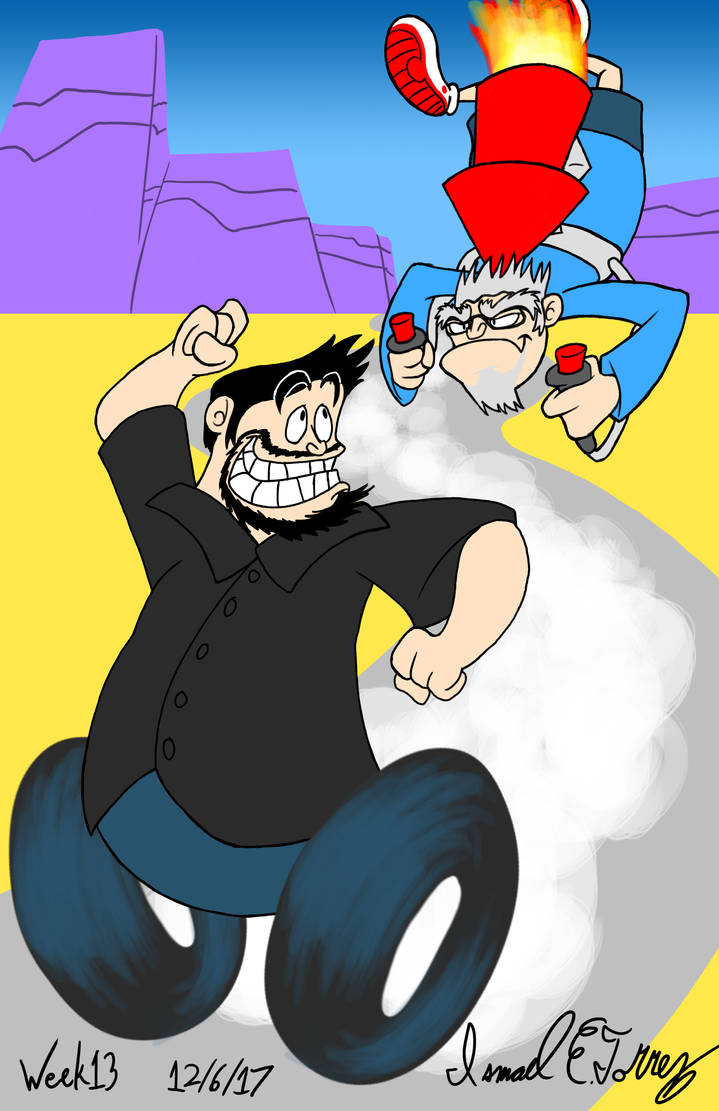 Life Drawing Challenge 13-Teacher Rivals by wrencher888 on DeviantArt
