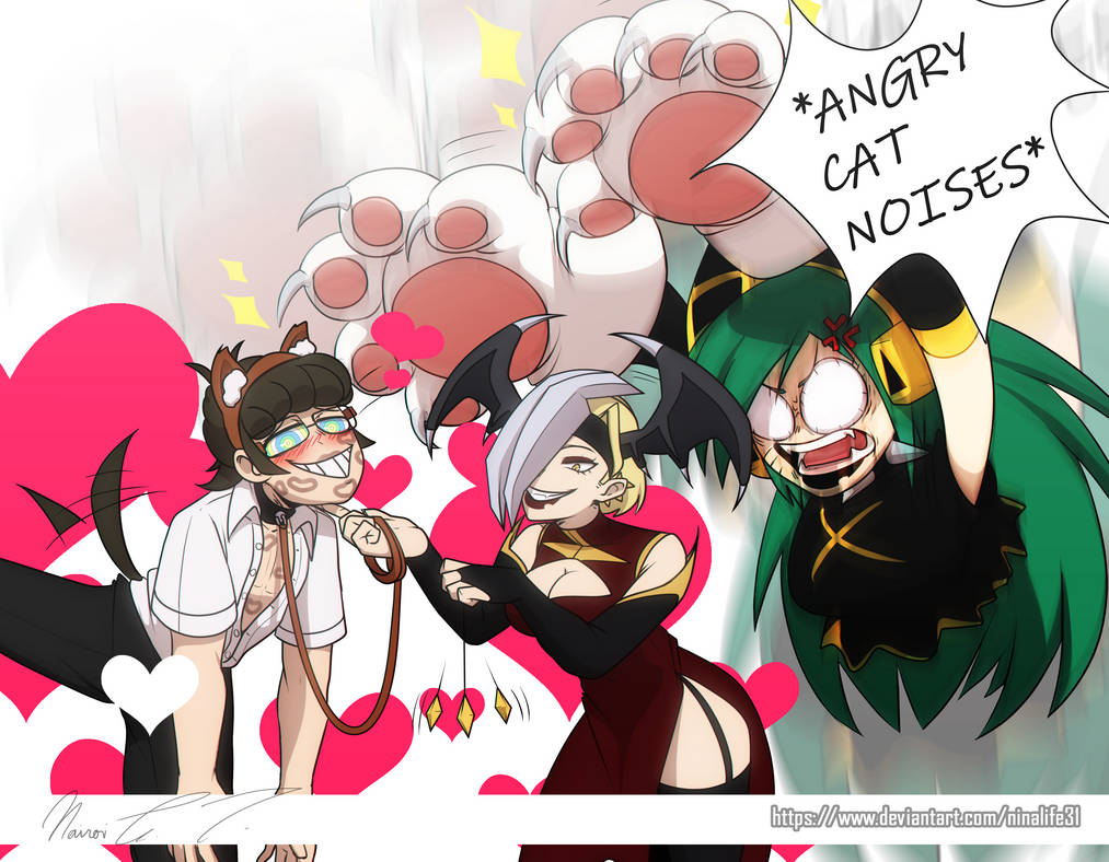 COMM MHA Style: Angry! by NinaLife31 on DeviantArt
