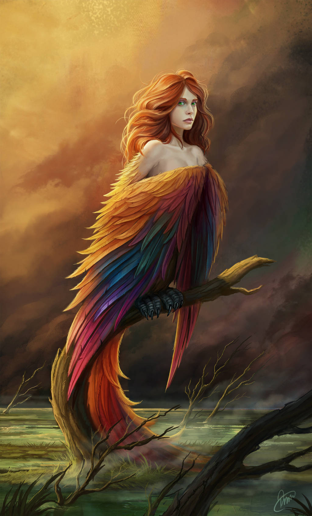 Gamayun by baklaher