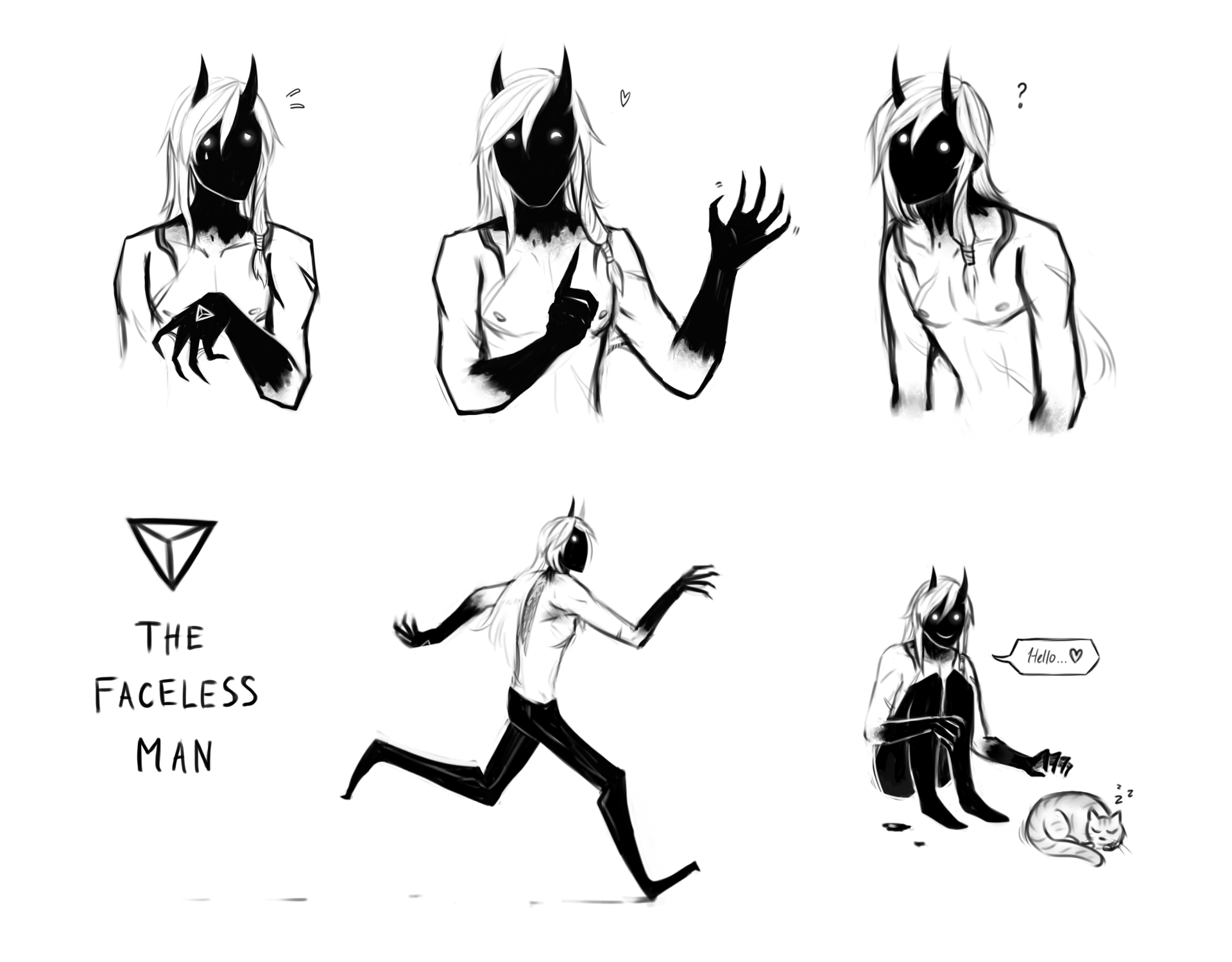 The Faceless Man #2 (Sketch Dump)