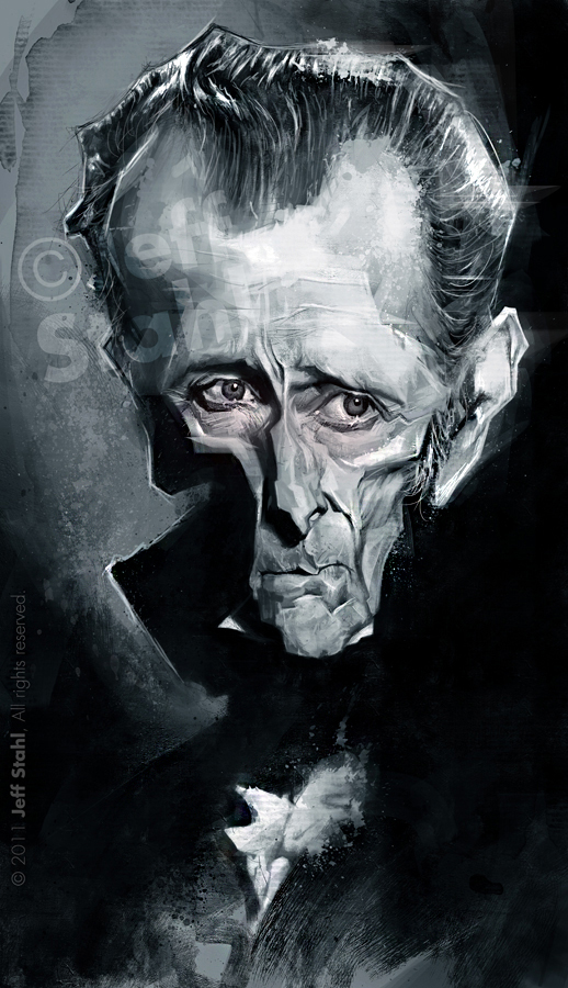 Peter Cushing, by Jeff Stahl