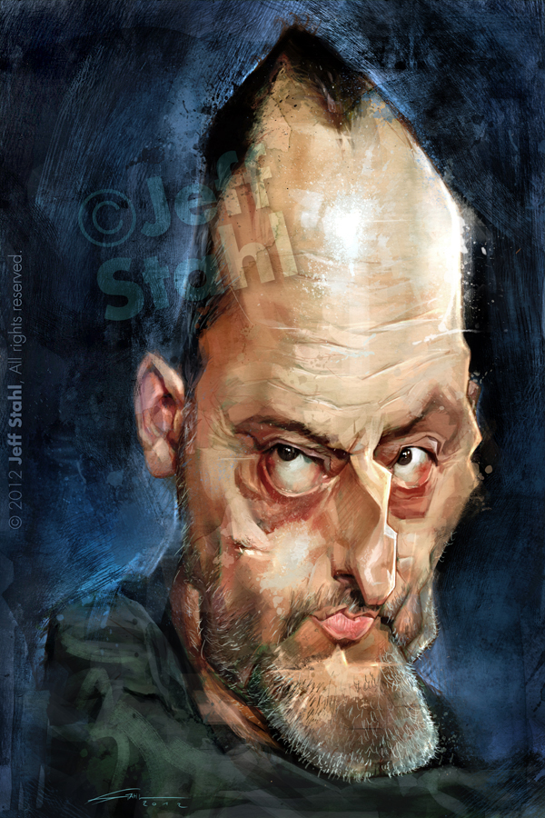 Jean Reno by Jeff Stahl