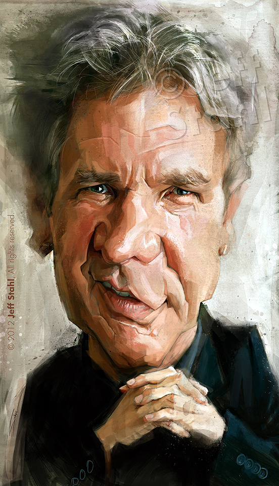 Harrison Ford, by Jeff Stahl