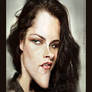 Kristen Stewart caricature by Jeff Stahl