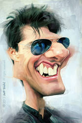 Tom Cruise, by Jeff Stahl