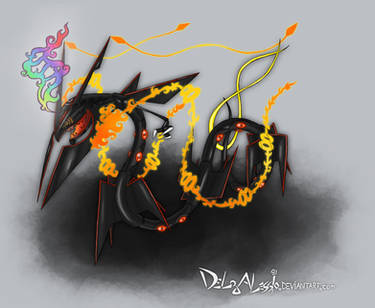 Ryuga the Shiny Rayquaza by BetaX64 on DeviantArt