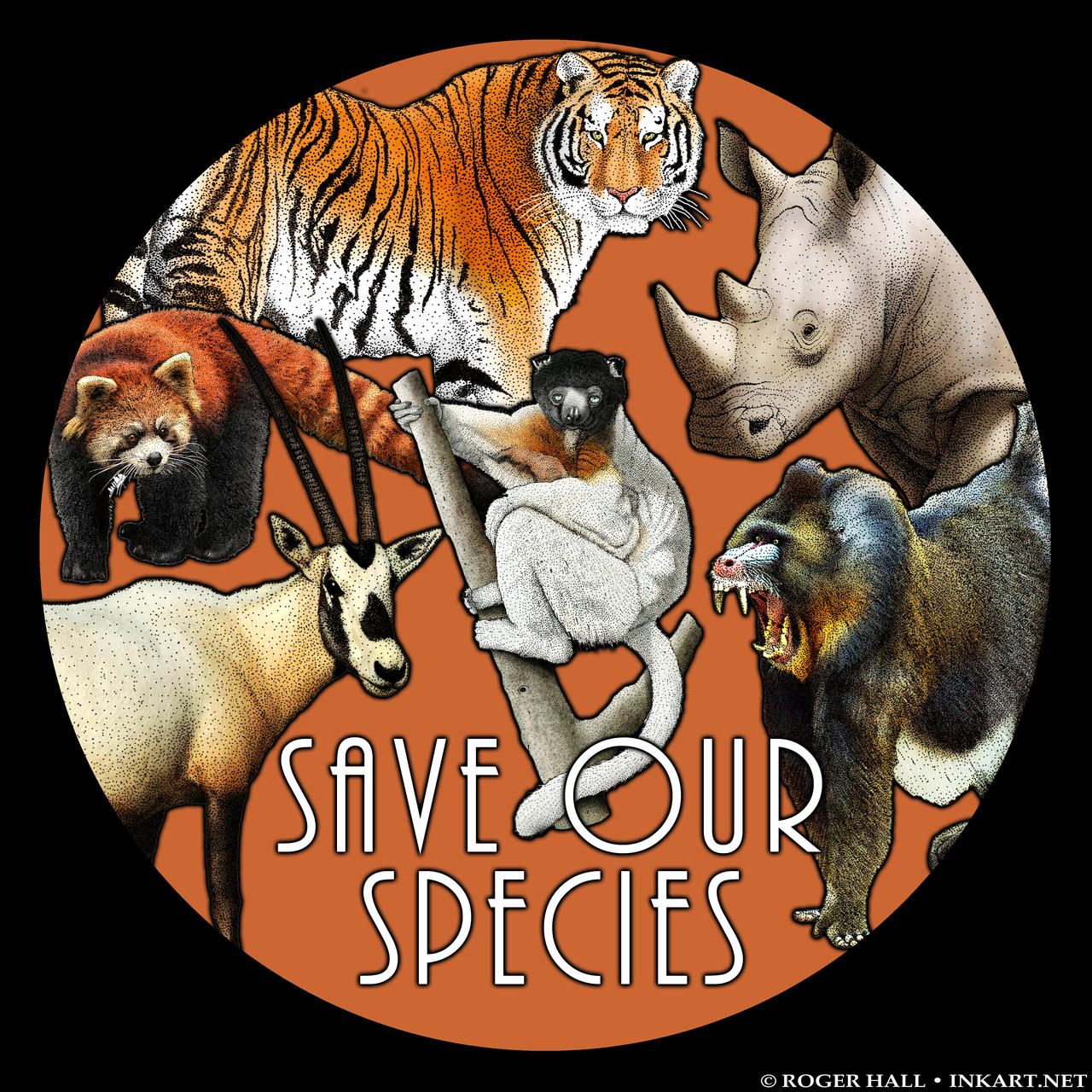 Save Our Species - Mammals by rogerdhall on DeviantArt