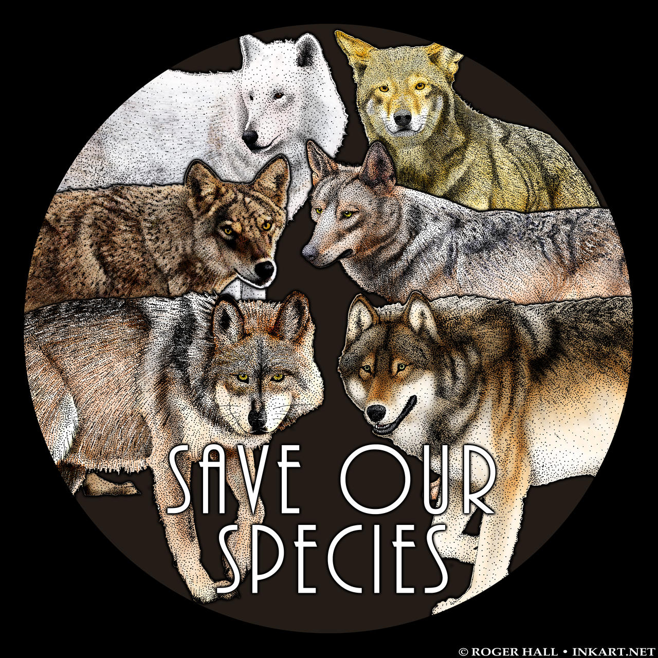 Save Our Species - Wolves by rogerdhall on DeviantArt